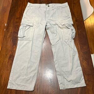 Timberland Men's Cargo Pants - Light Gray